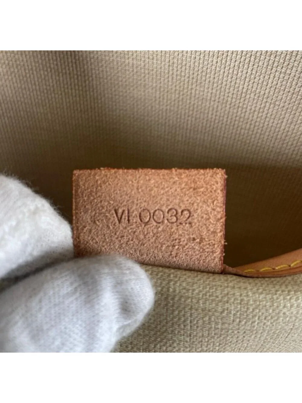 Louis Vuitton Handbag Excursion Monogram Canvas Brown Gold